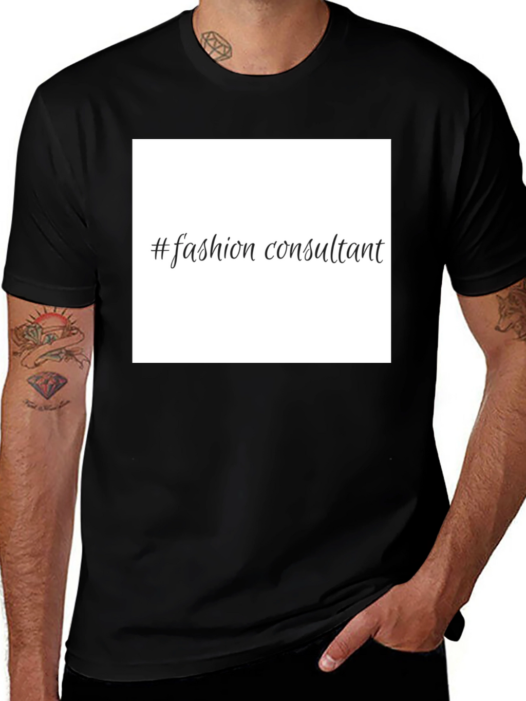 Camiseta Negra #fashionconsultant