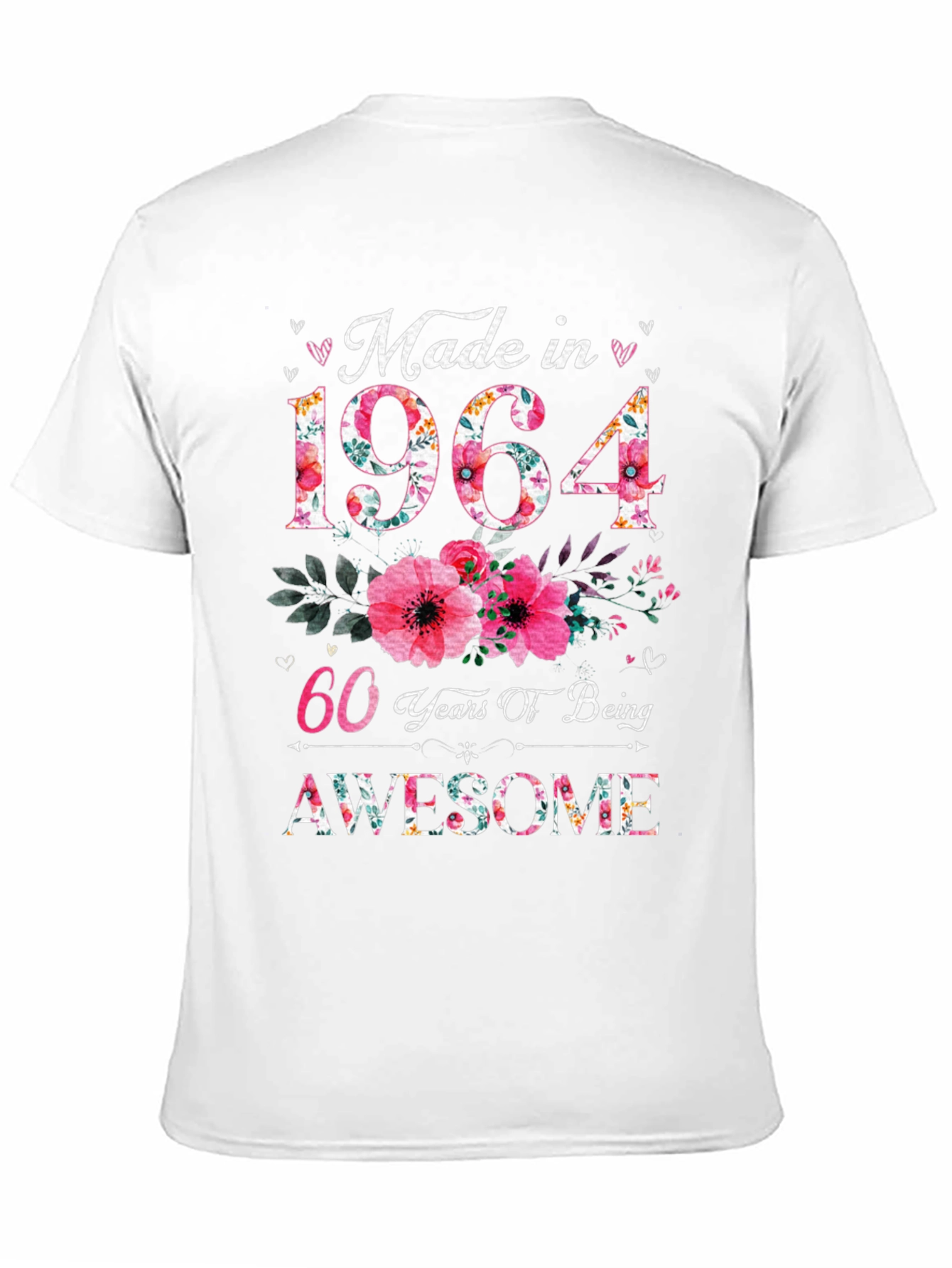 Camiseta Nacido en 1964 - 60 Años de Éxito