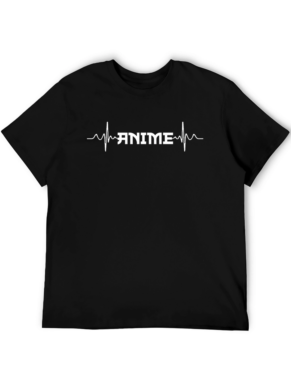 Camiseta Negra Anime Heartbeat
