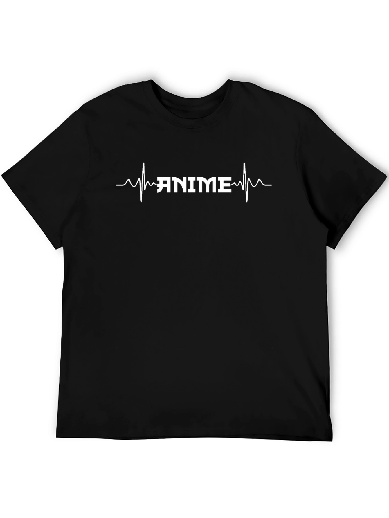 Camiseta Negra Anime Heartbeat