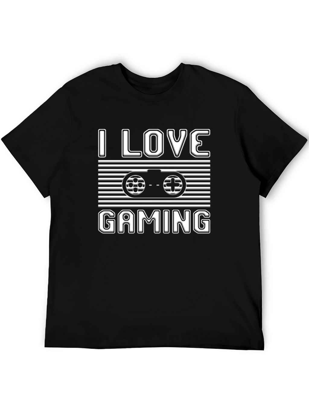 Camiseta Negra Amo los Videojuegos