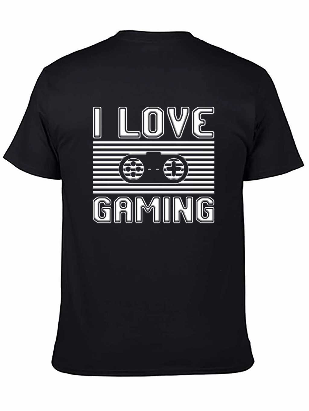 Camiseta Negra Amo los Videojuegos