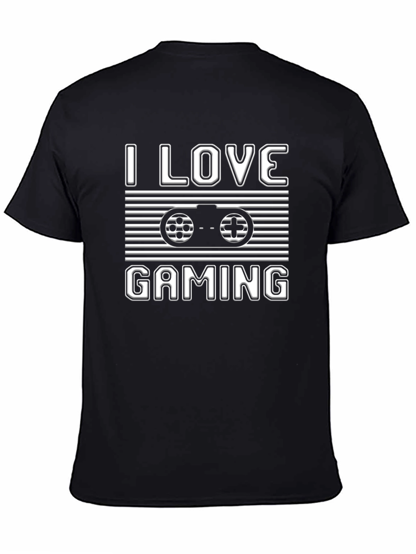 Camiseta Negra Amo los Videojuegos