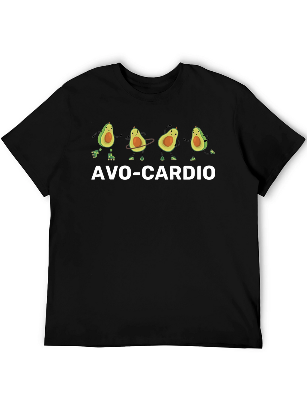 Camiseta Negra Avo-Cardio para Hombre