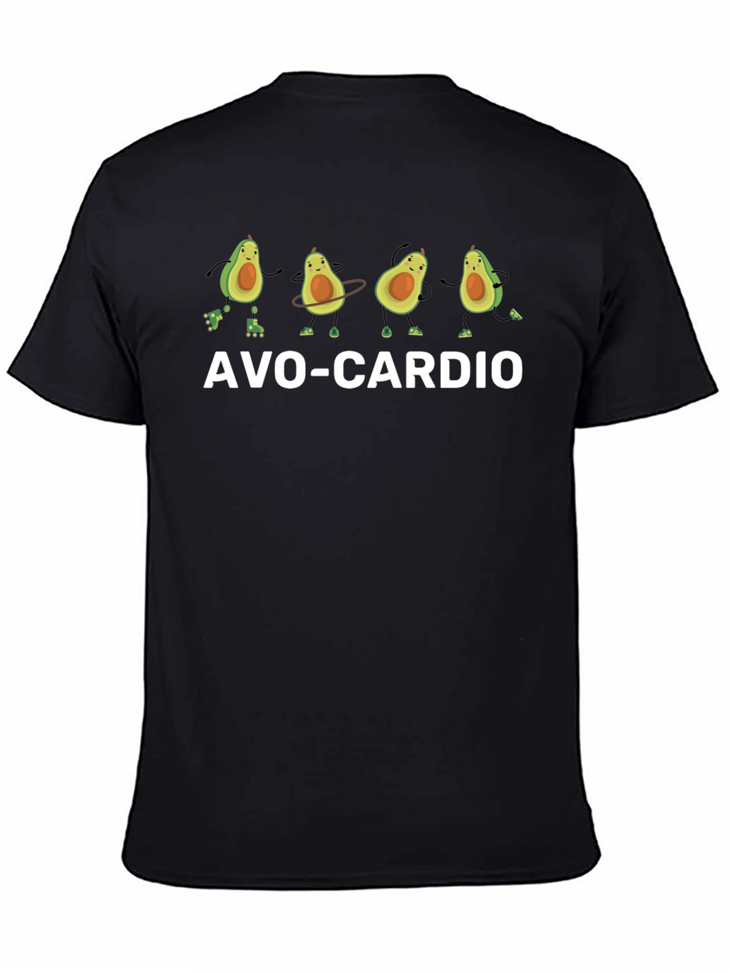 Camiseta Negra Avo-Cardio para Hombre