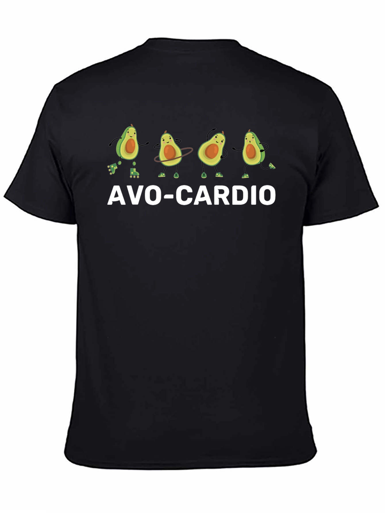 Camiseta Negra Avo-Cardio para Hombre