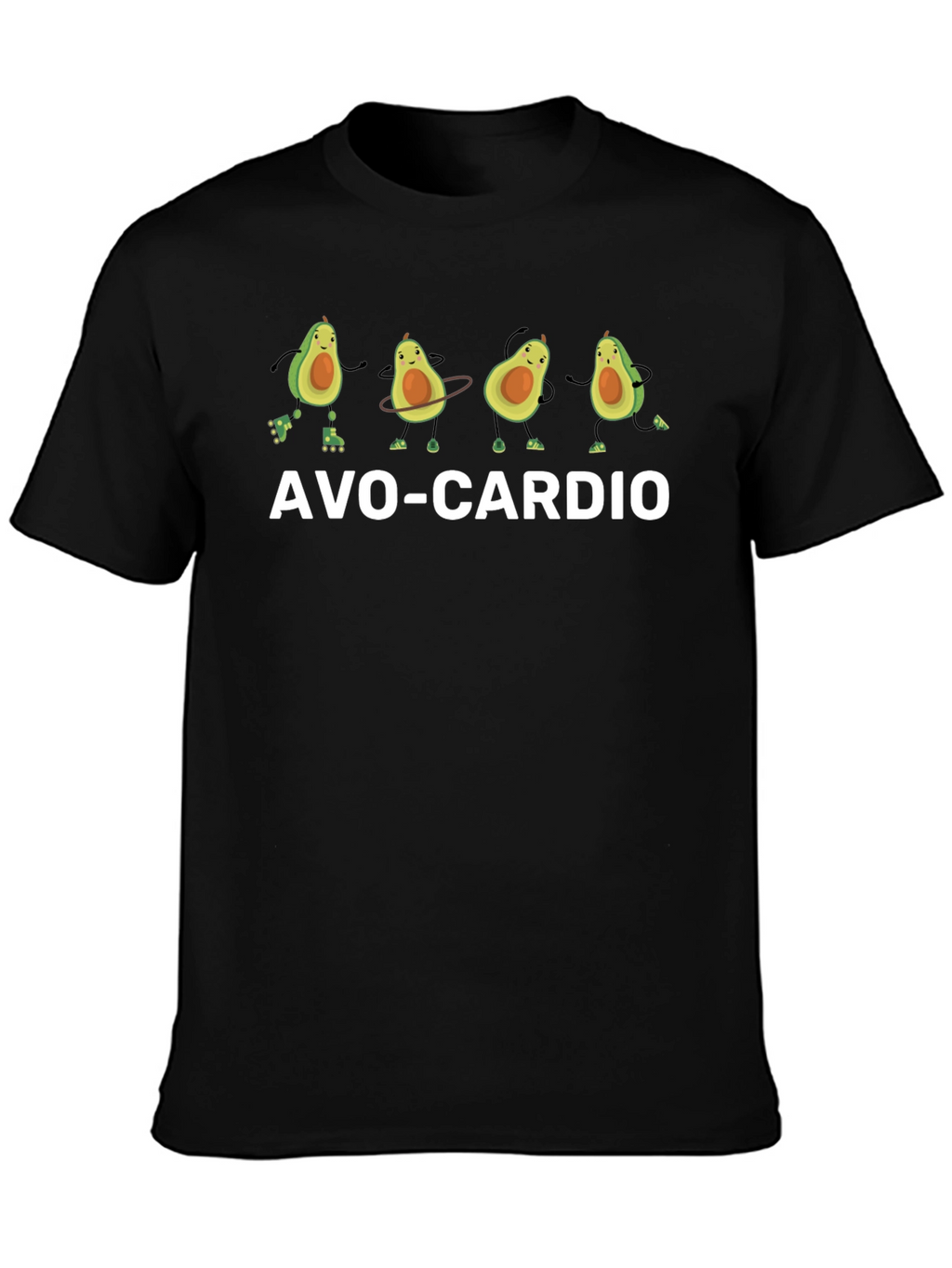Camiseta Negra Avo-Cardio para Hombre