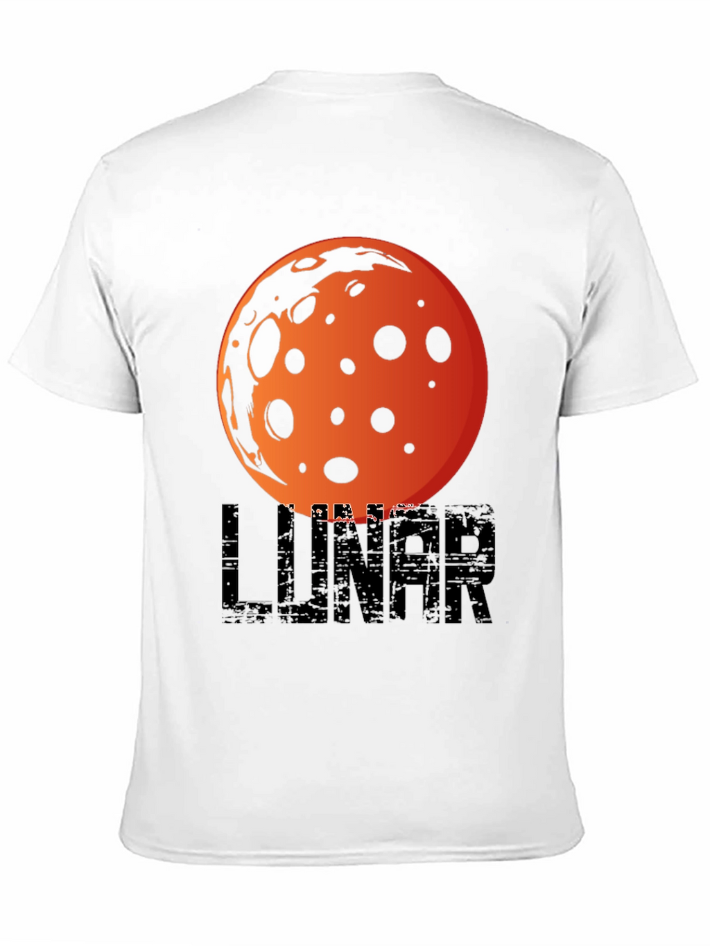 Camiseta Lunar Negra para Hombre