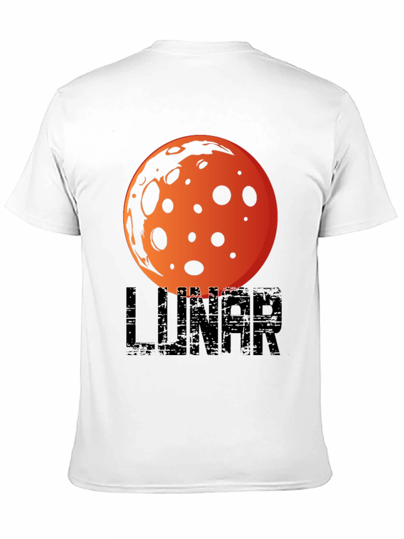 Camiseta Lunar Negra para Hombre