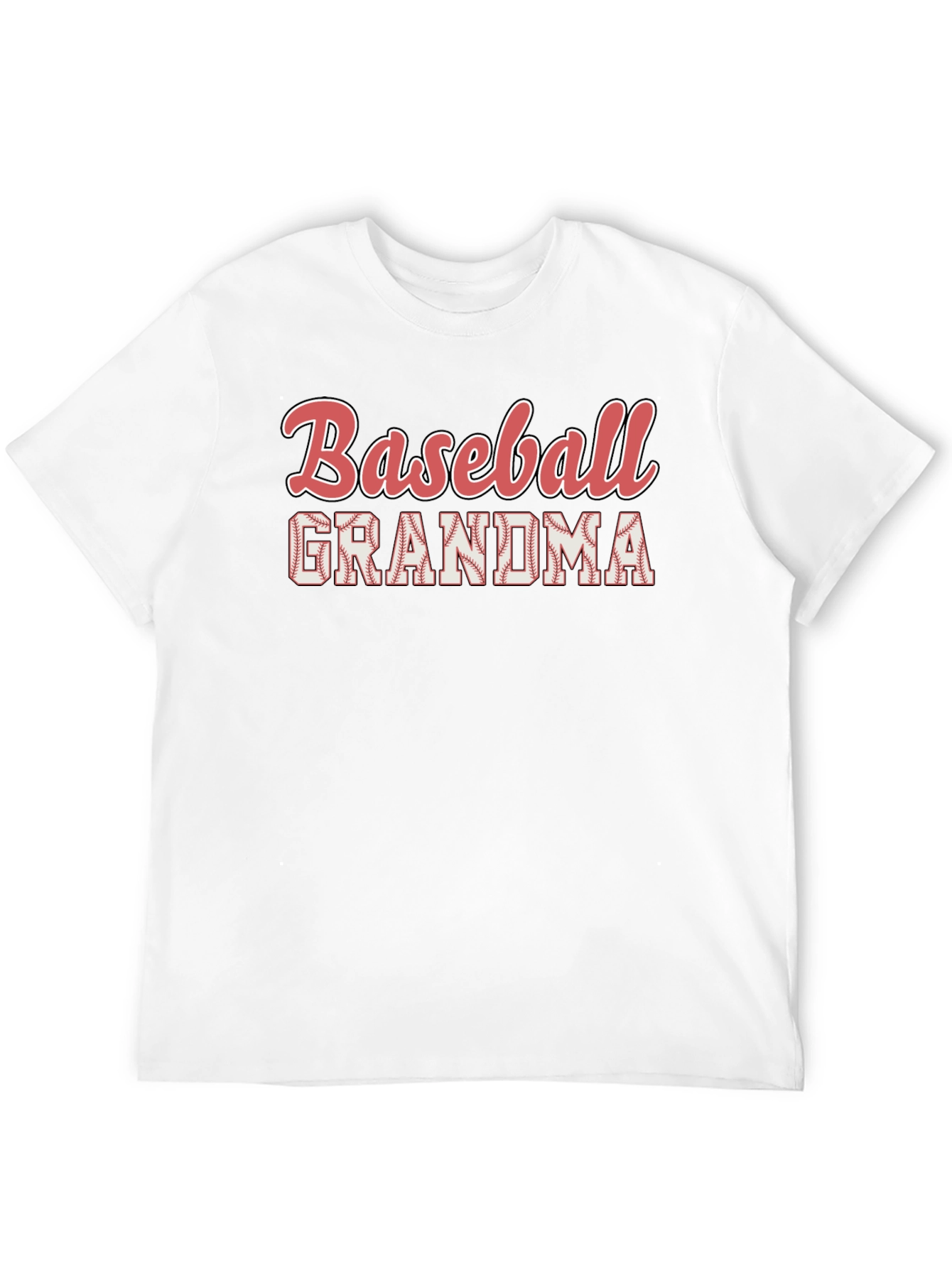Camiseta Negra Baseball Grandma