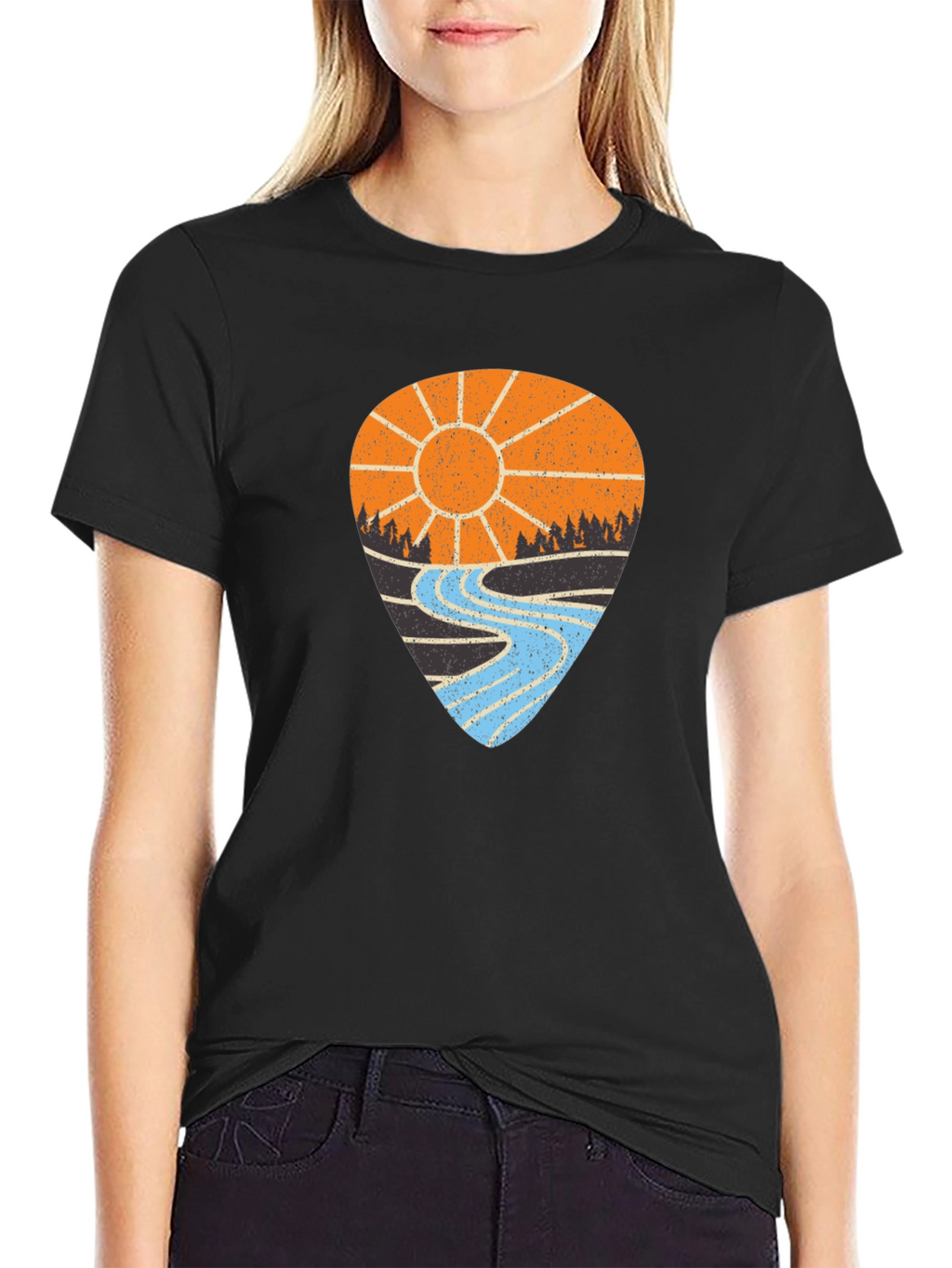Camiseta Hombre: Sol Río y Aventura
