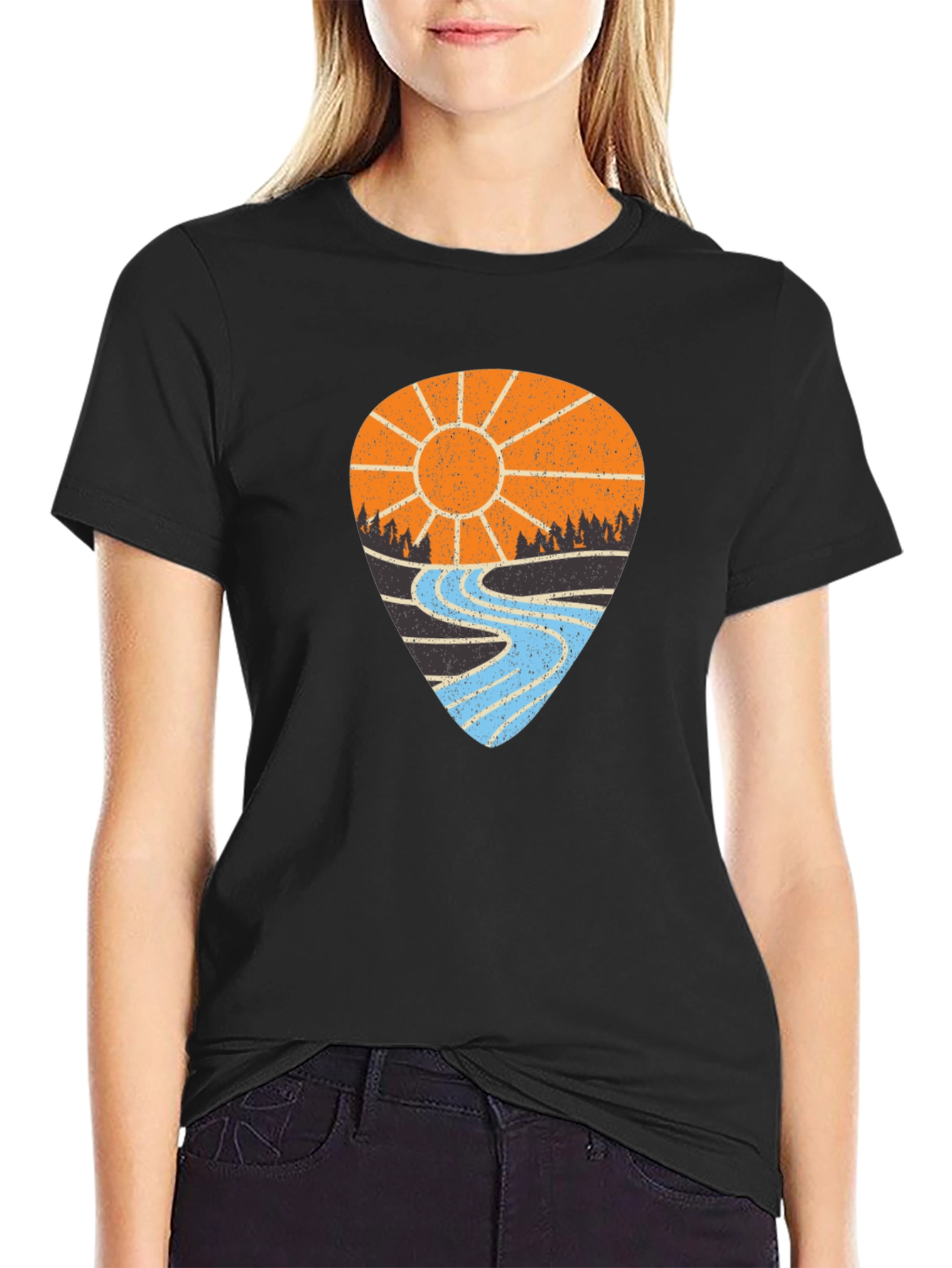 Camiseta Hombre: Sol Río y Aventura