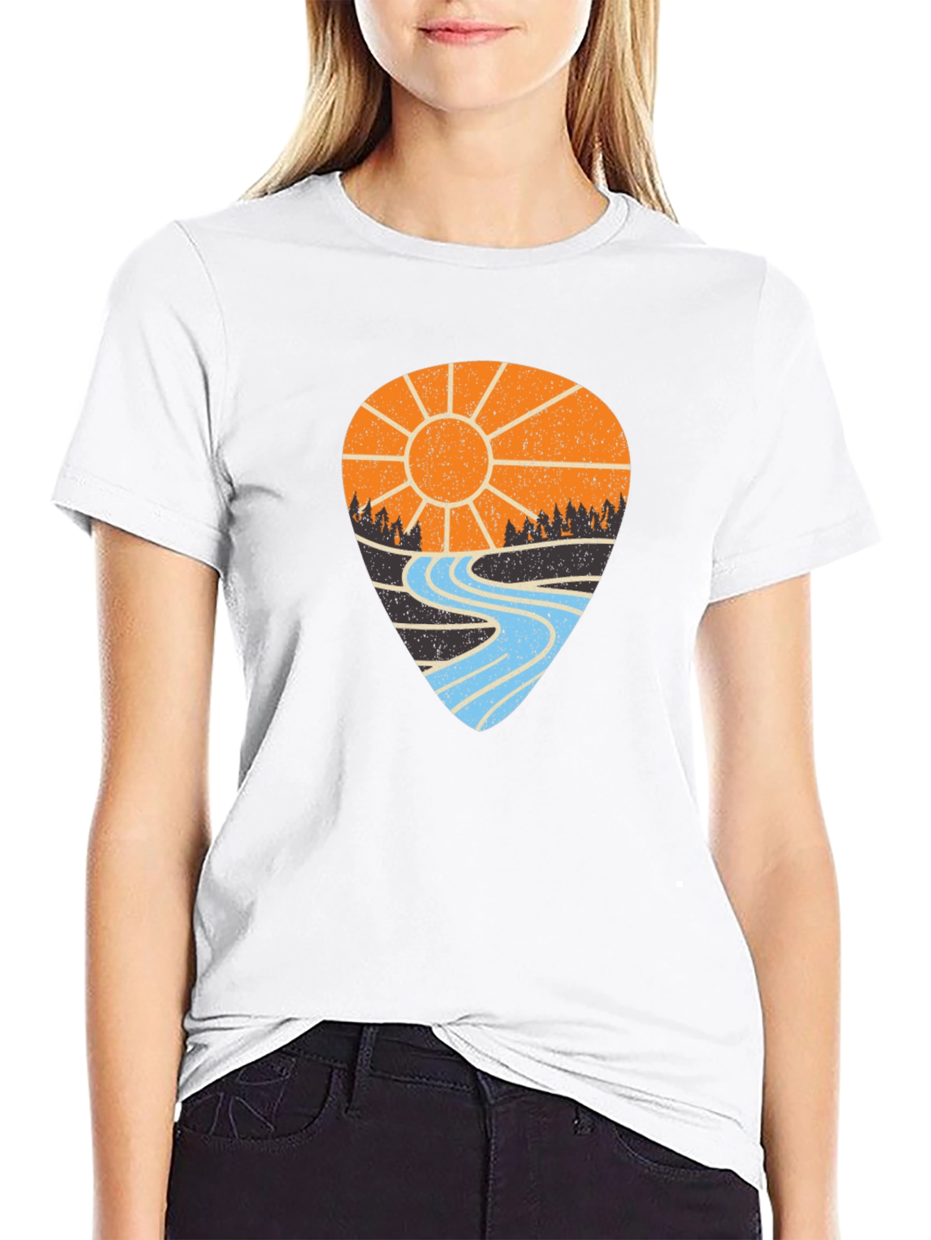 Camiseta Hombre: Sol Río y Aventura