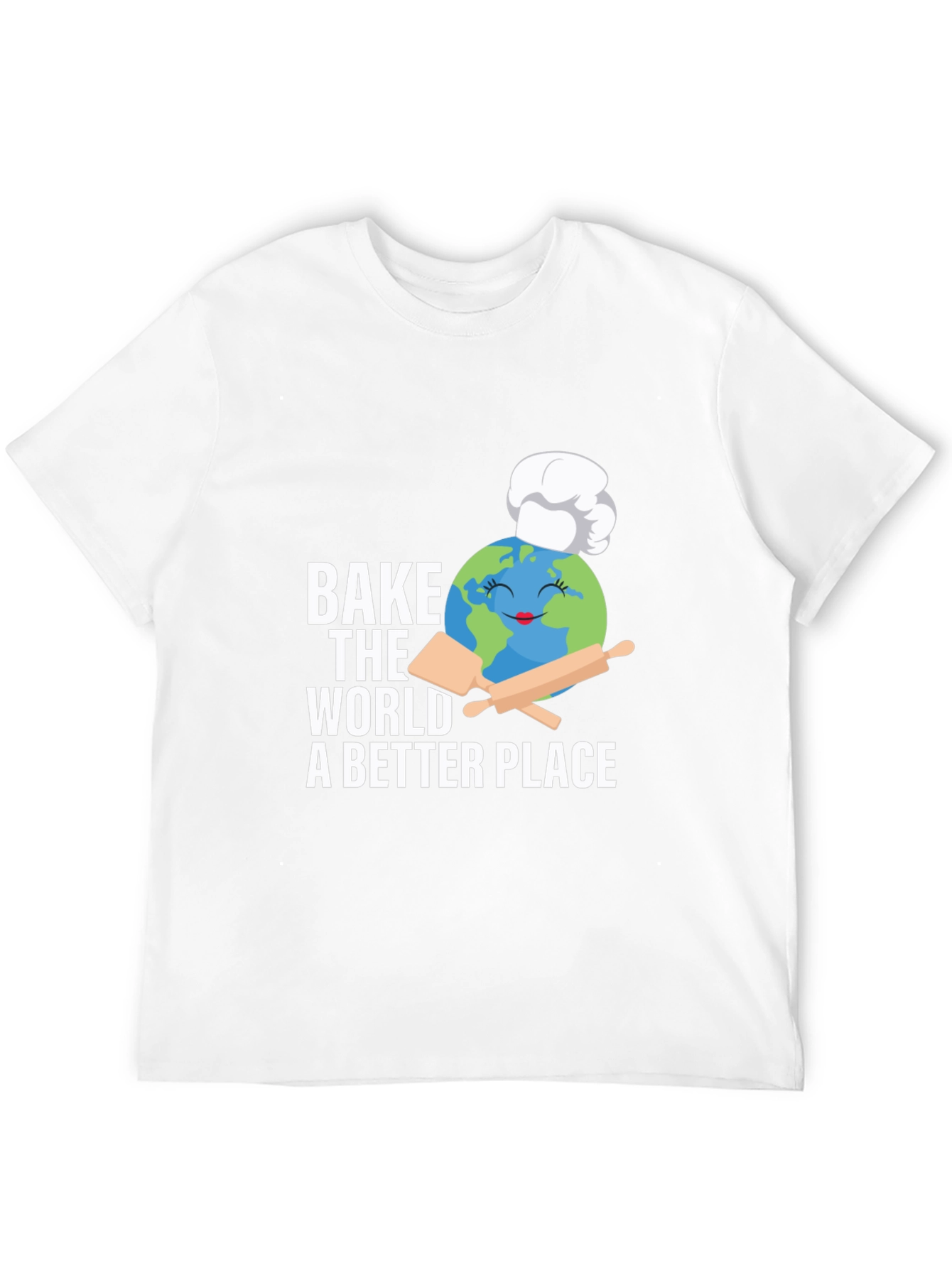 Camiseta Negra Bake the World a Better Place