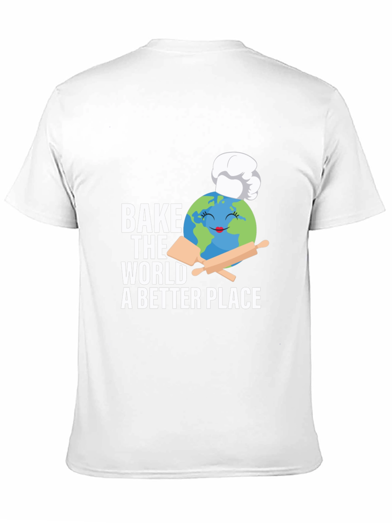 Camiseta Negra Bake the World a Better Place
