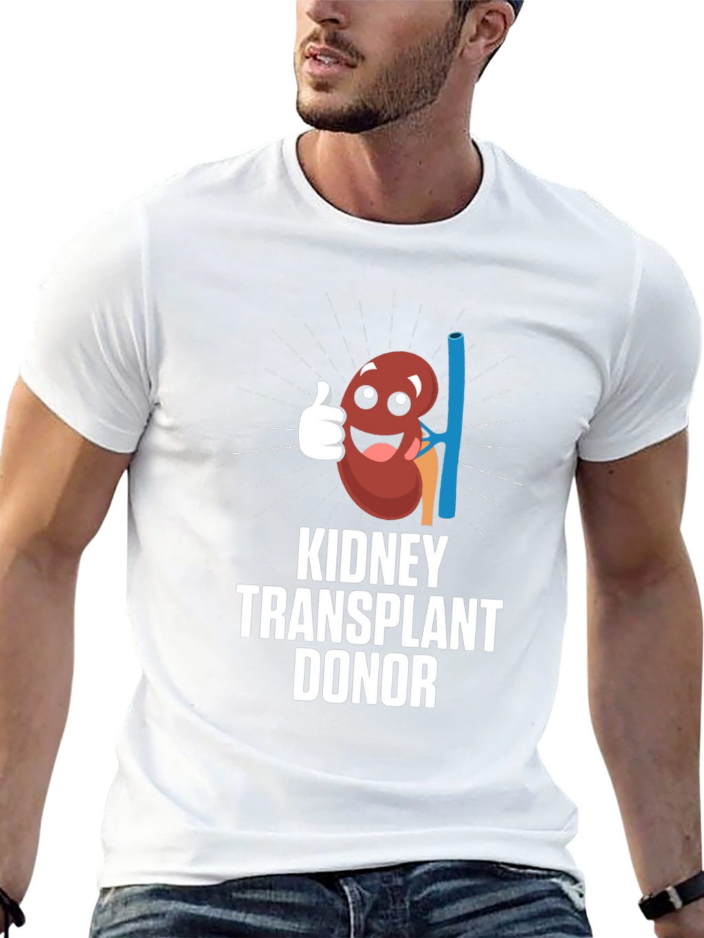 Camiseta Donante Trasplante Riñón