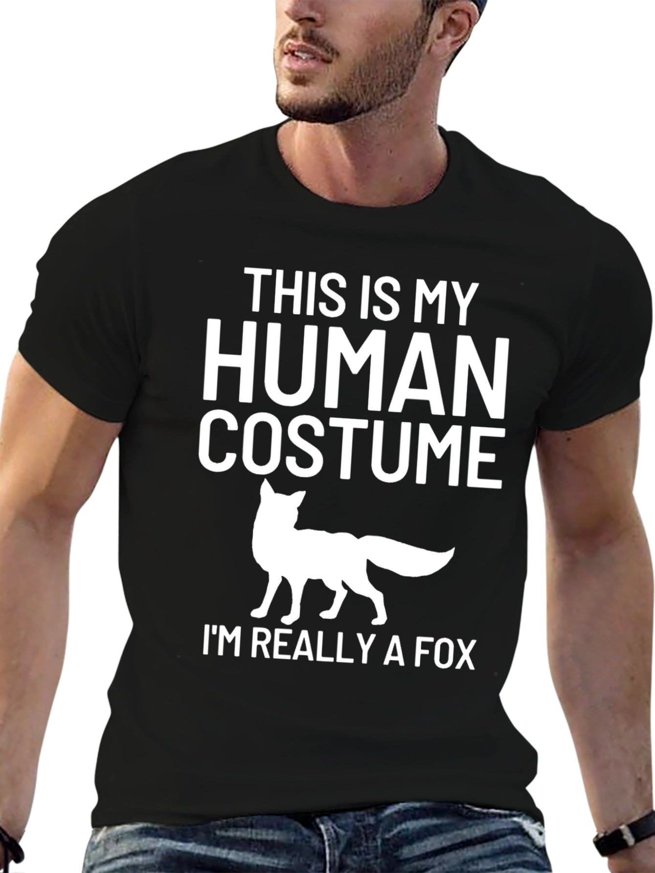 Camiseta Disfraz Humano con Zorro