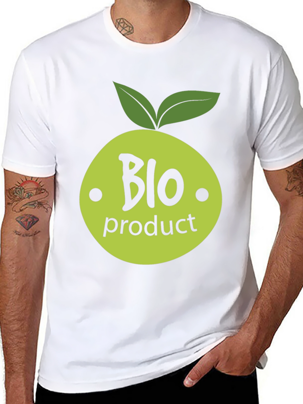 Camiseta Negra Bio Product