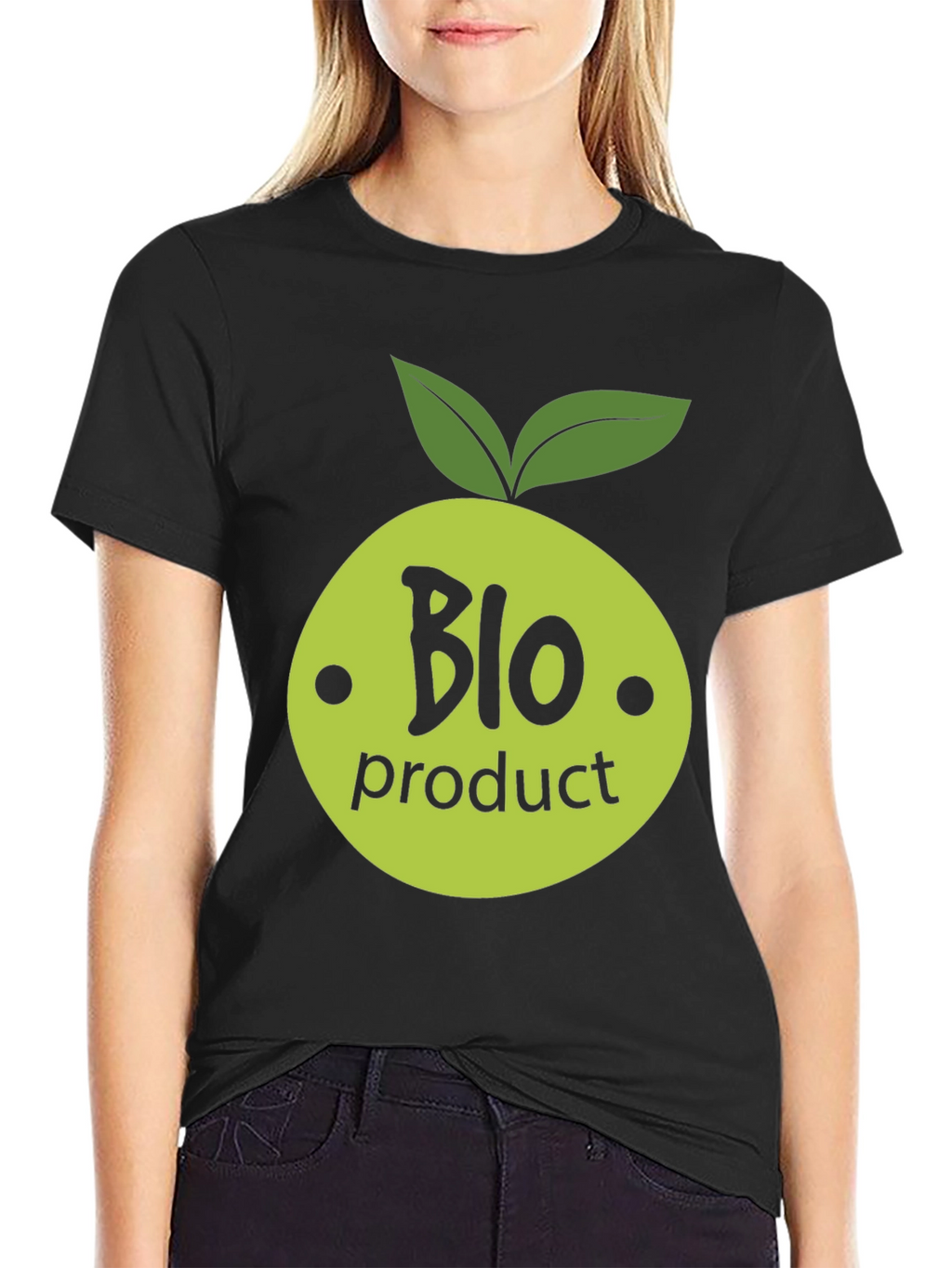 Camiseta Negra Bio Product