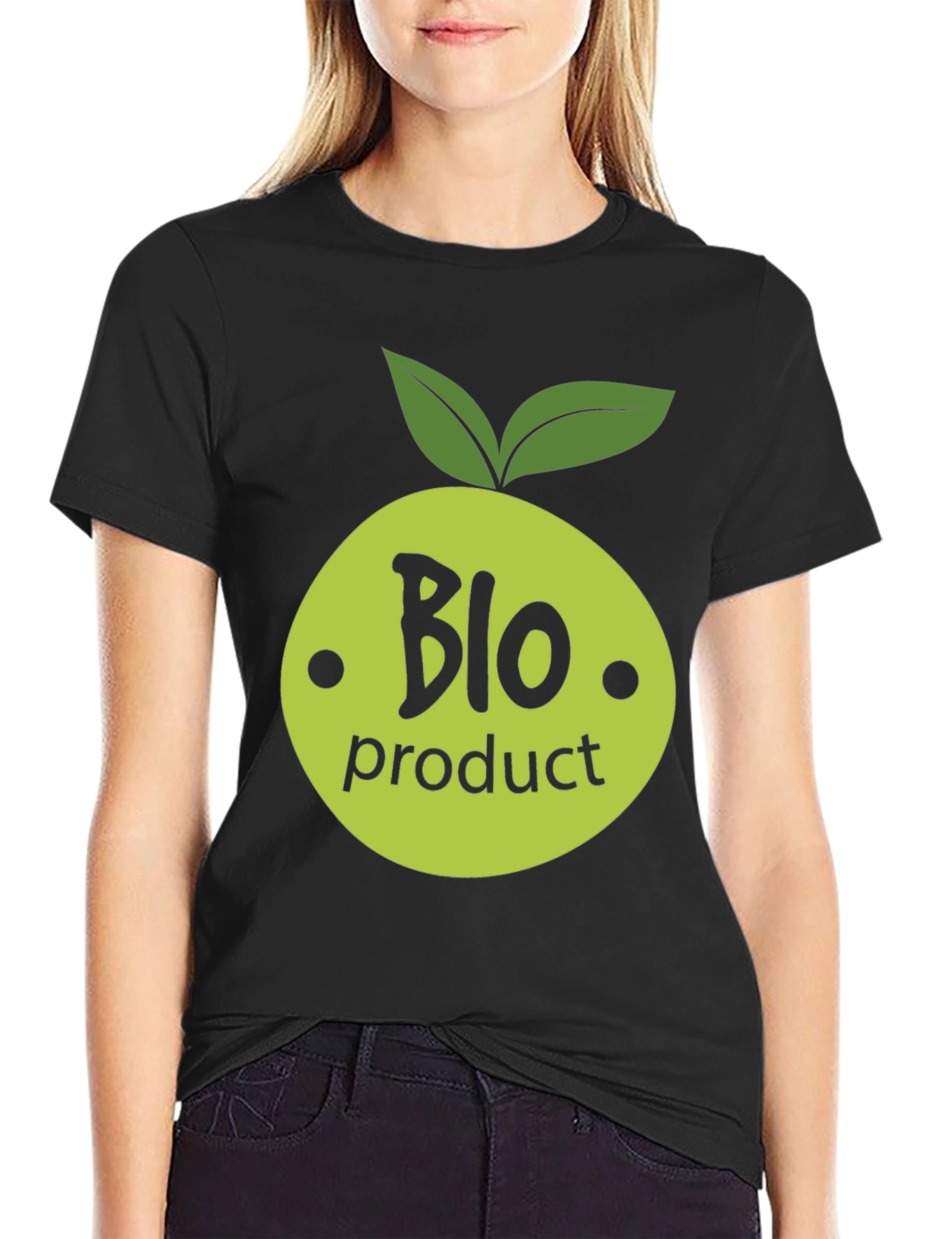 Camiseta Negra Bio Product