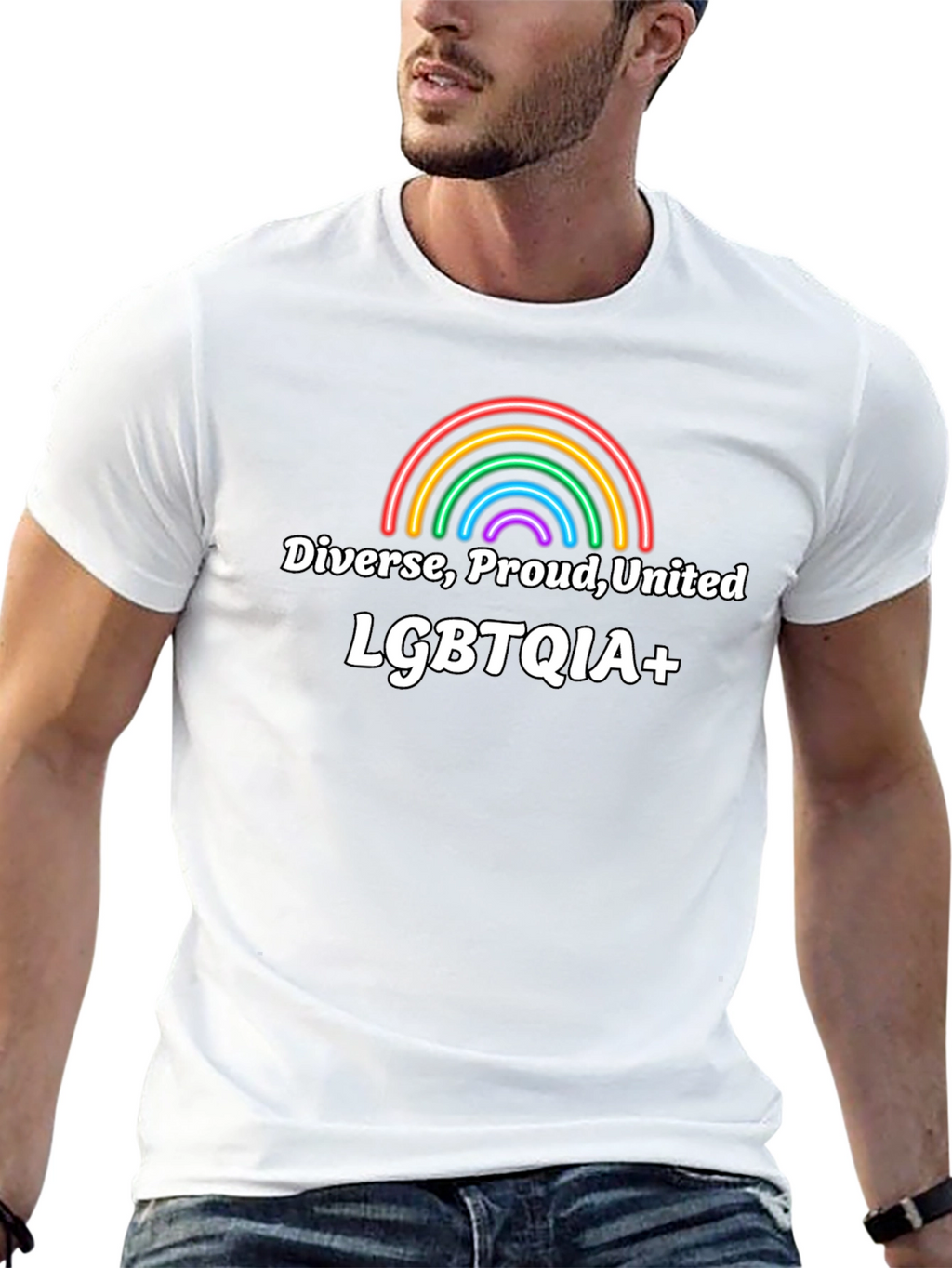 Camiseta LGBTQIA+ Diversidad Unida