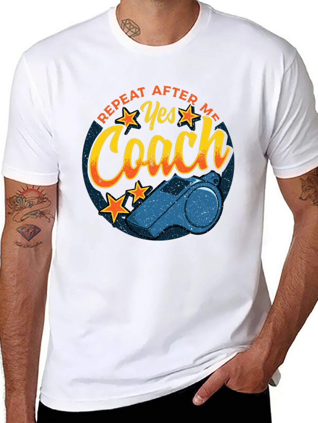 Camiseta Coach: Repite Después de Mí