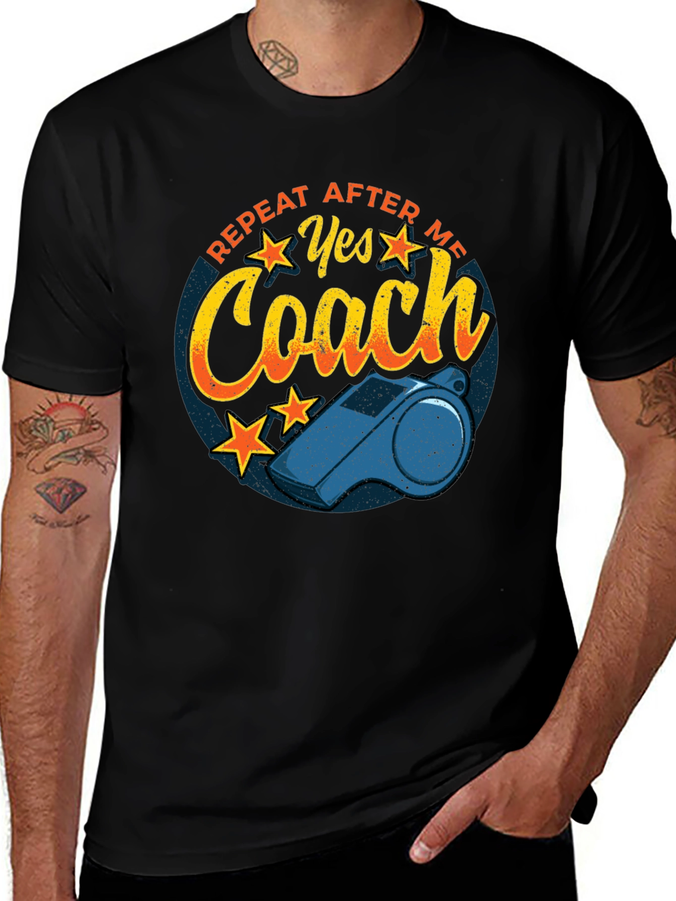 Camiseta Coach: Repite Después de Mí