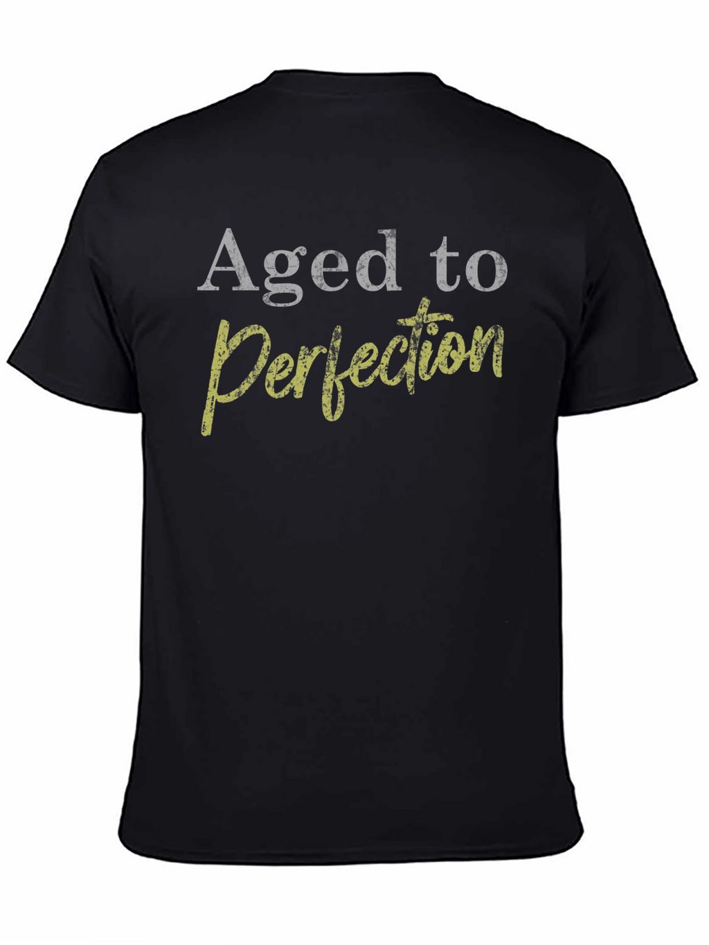 Camiseta Negra Aged to Perfection