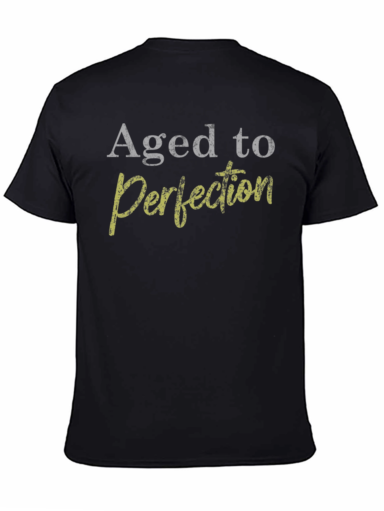 Camiseta Negra Aged to Perfection