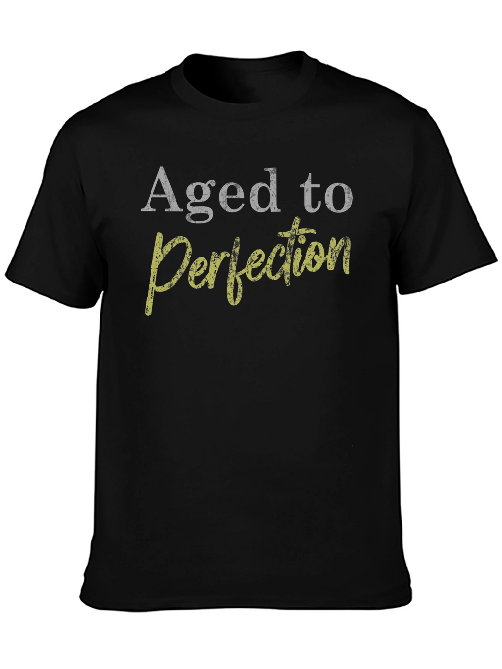 Camiseta Negra Aged to Perfection