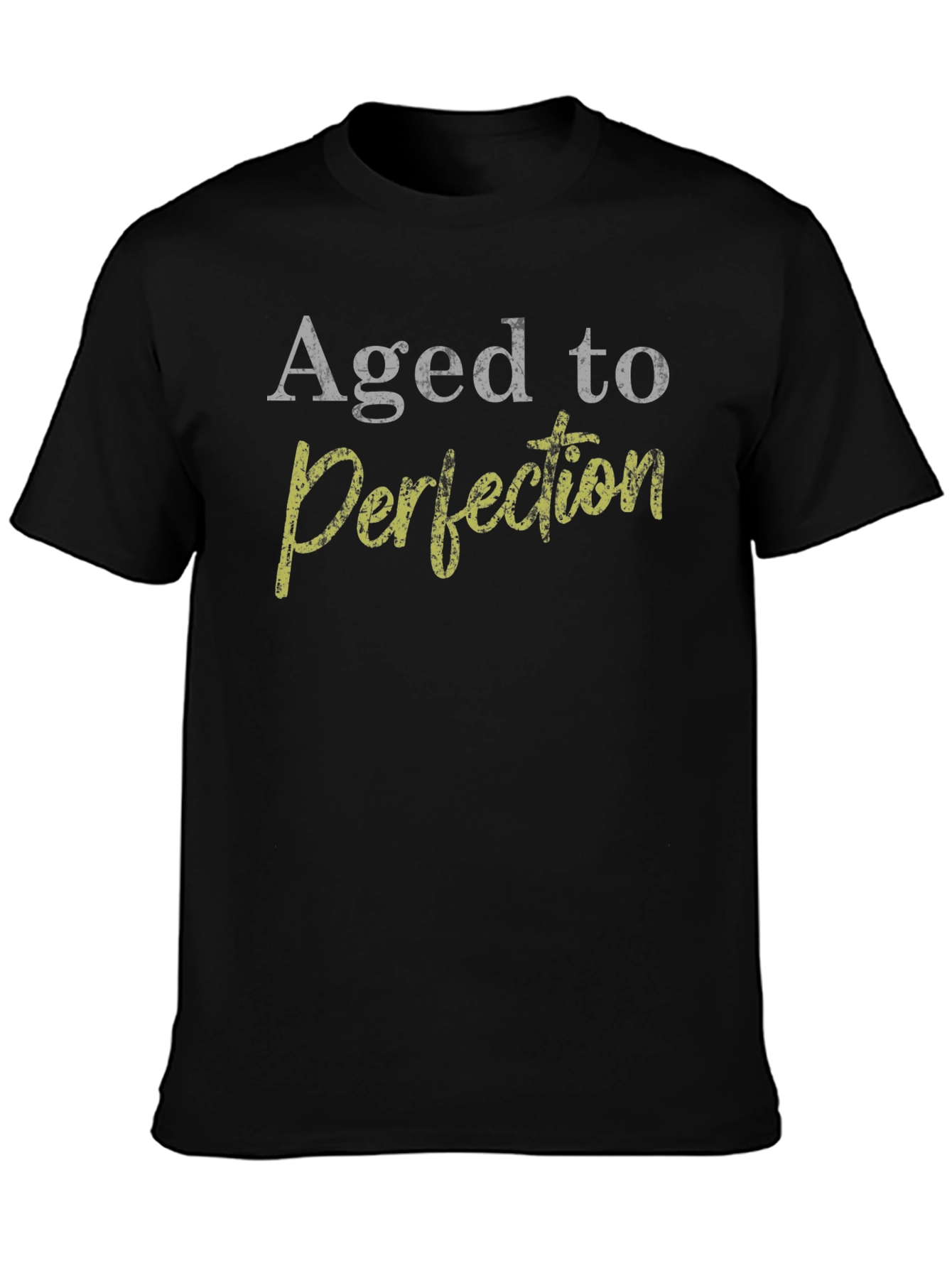 Camiseta Negra Aged to Perfection