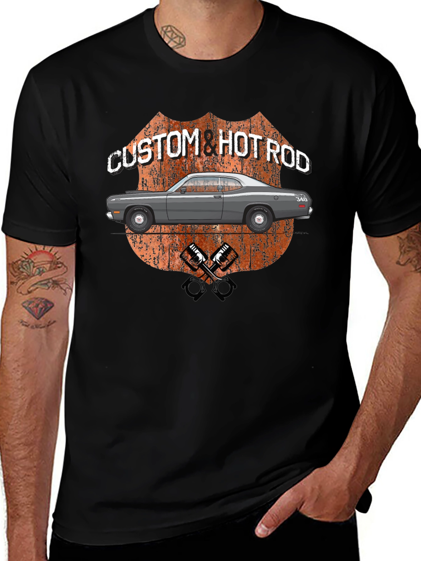 Camiseta Custom & Hot Rod