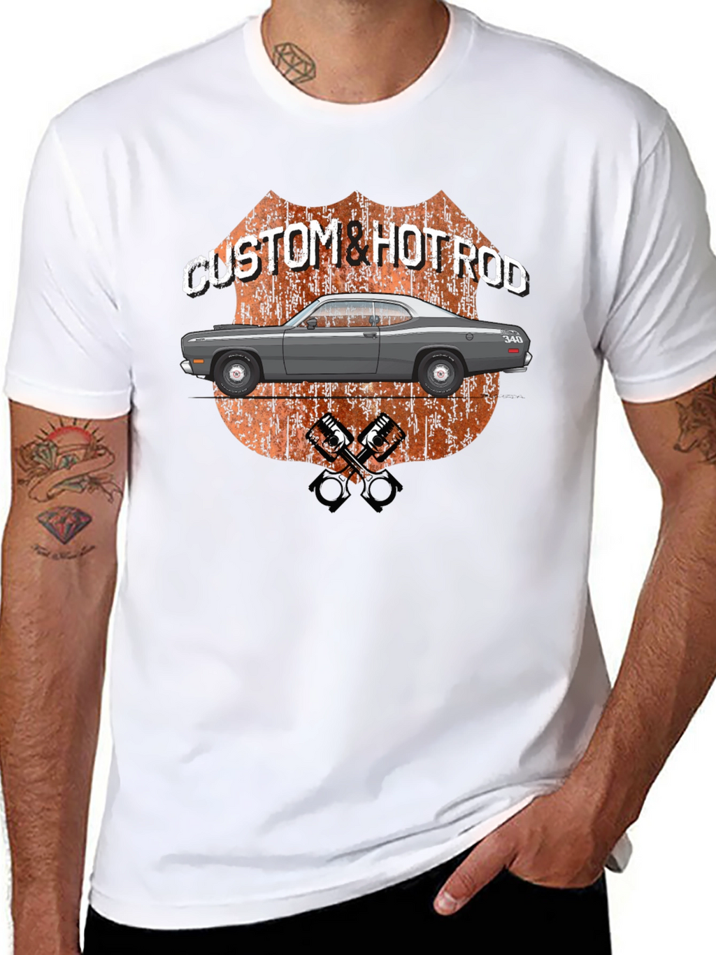 Camiseta Custom & Hot Rod