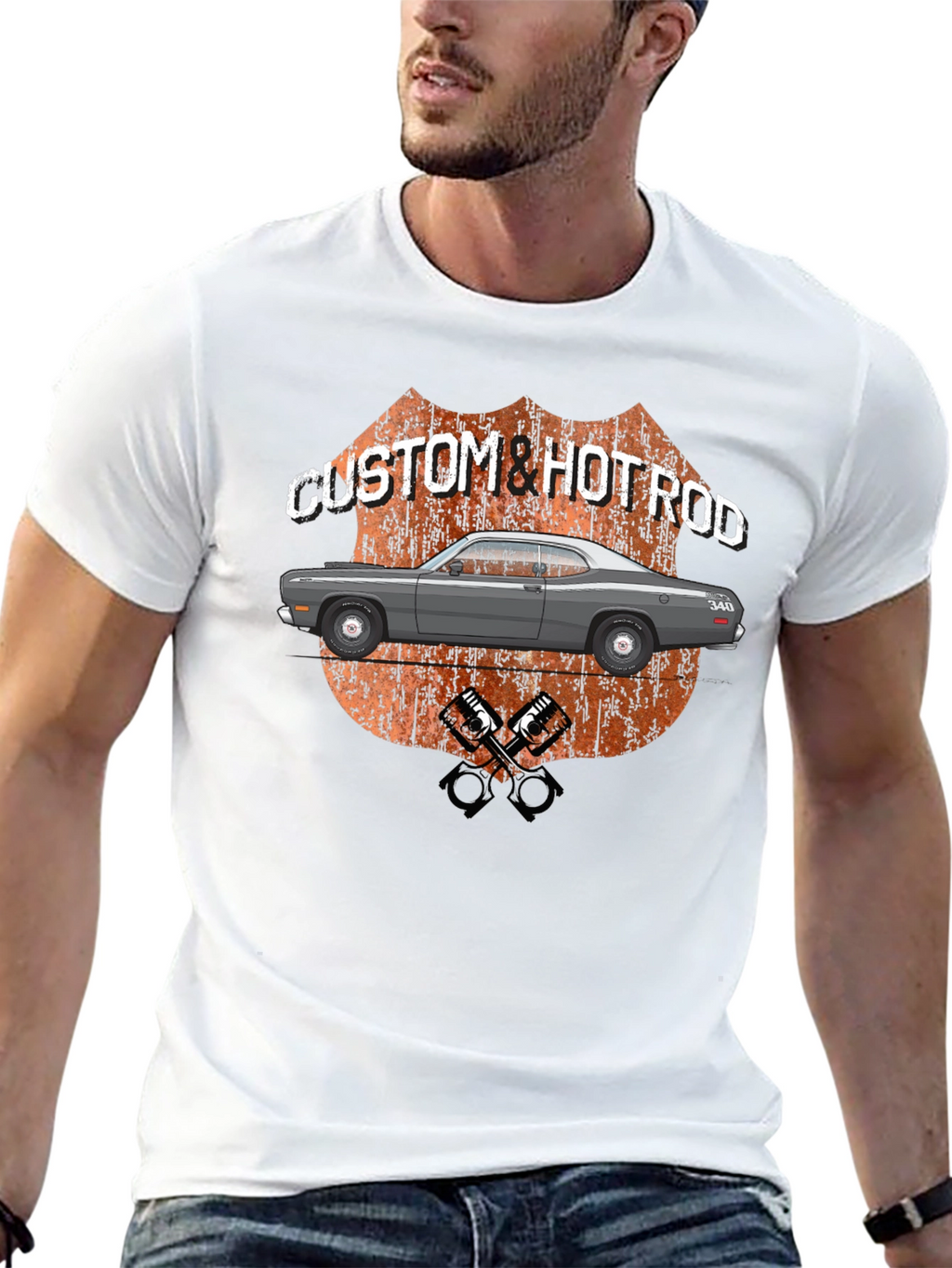 Camiseta Custom & Hot Rod