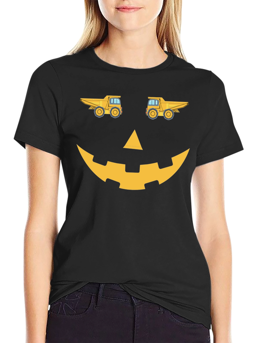 Camiseta Halloween con diseño de camiones