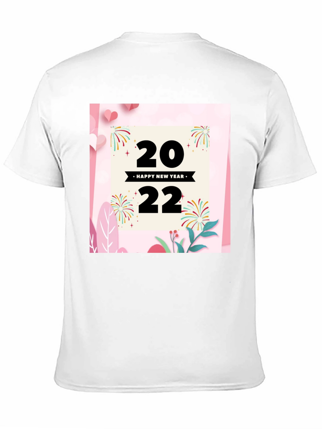 Camiseta Negra Año Nuevo 2022