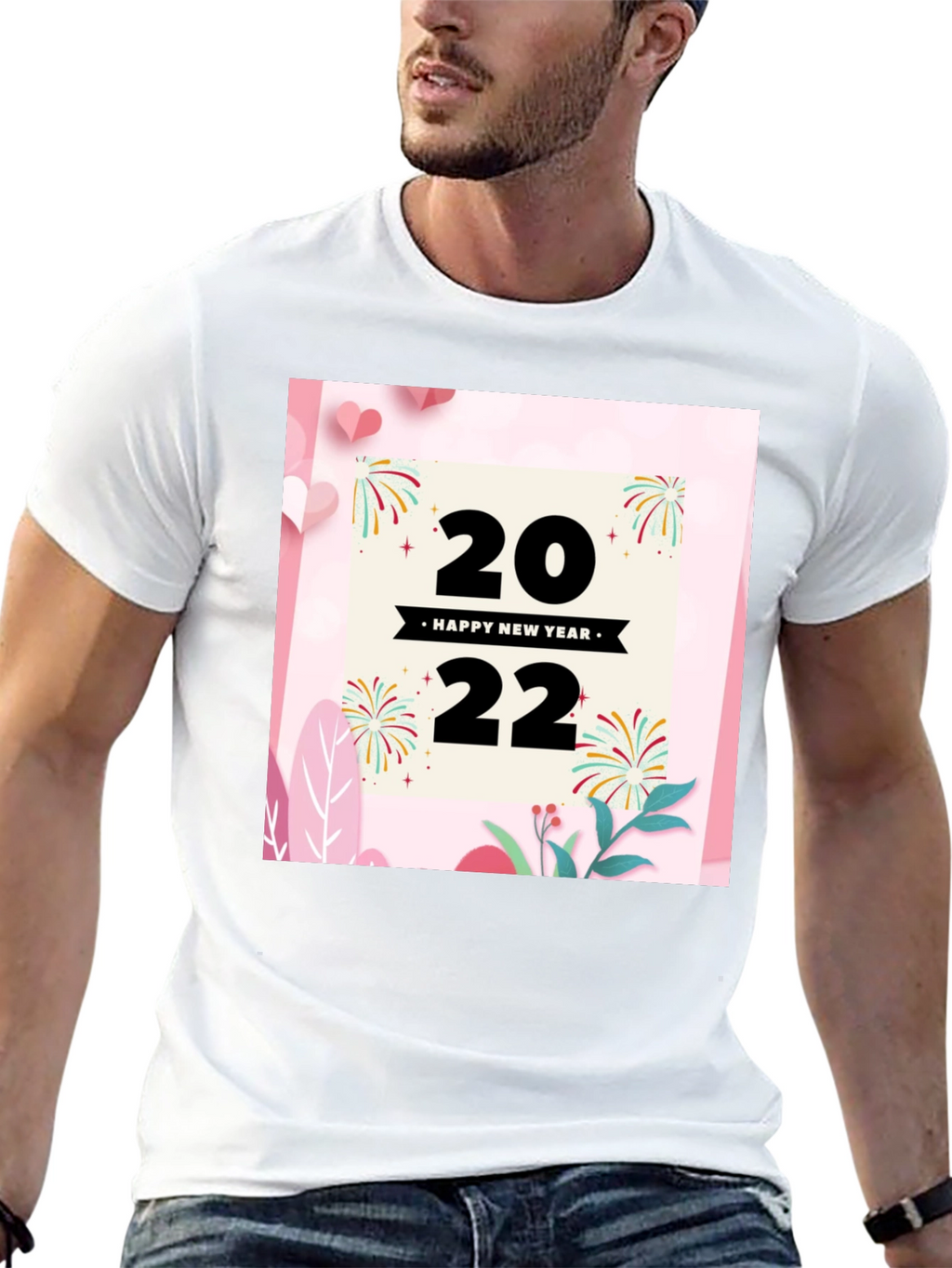 Camiseta Negra Año Nuevo 2022