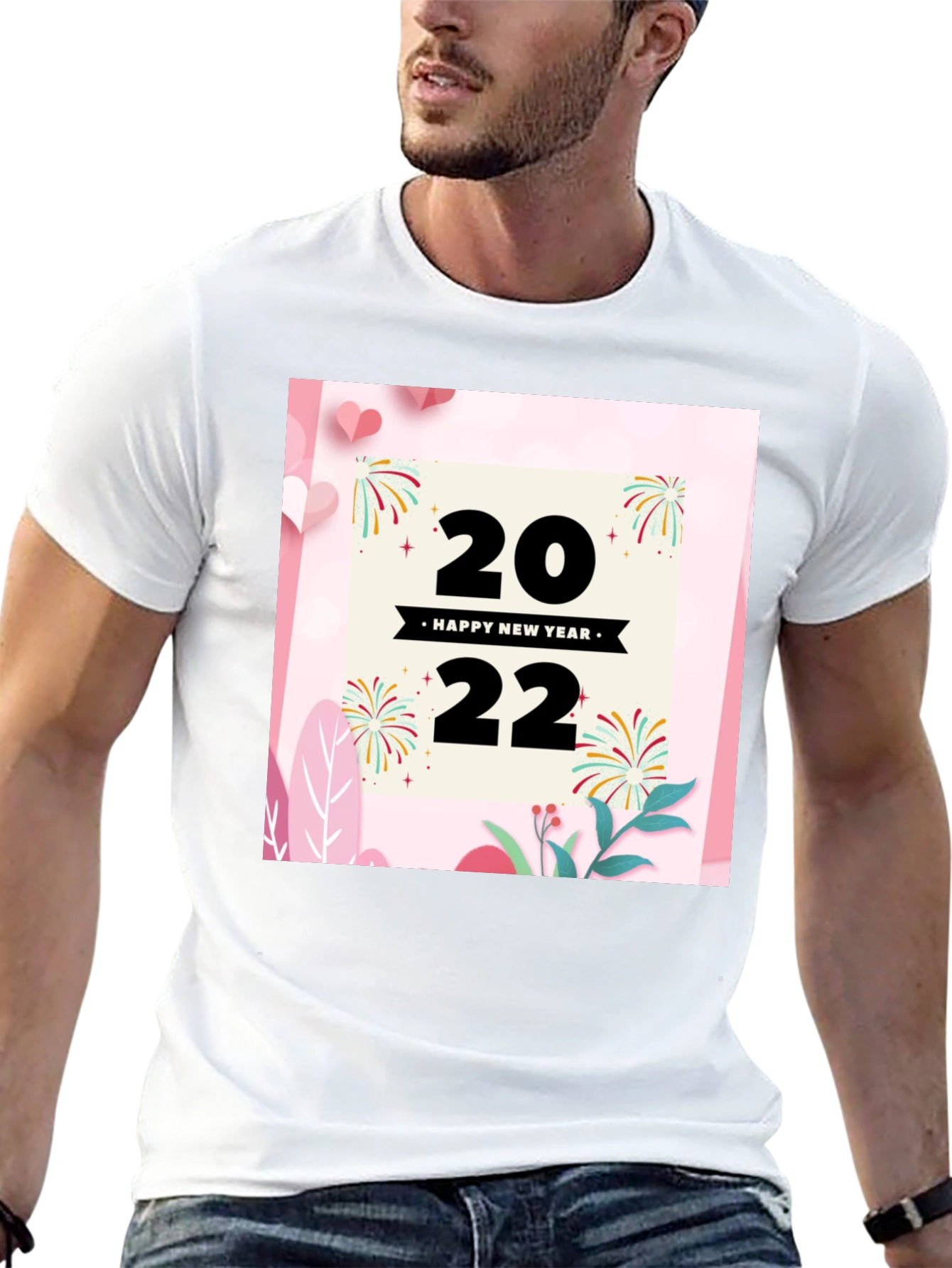 Camiseta Negra Año Nuevo 2022