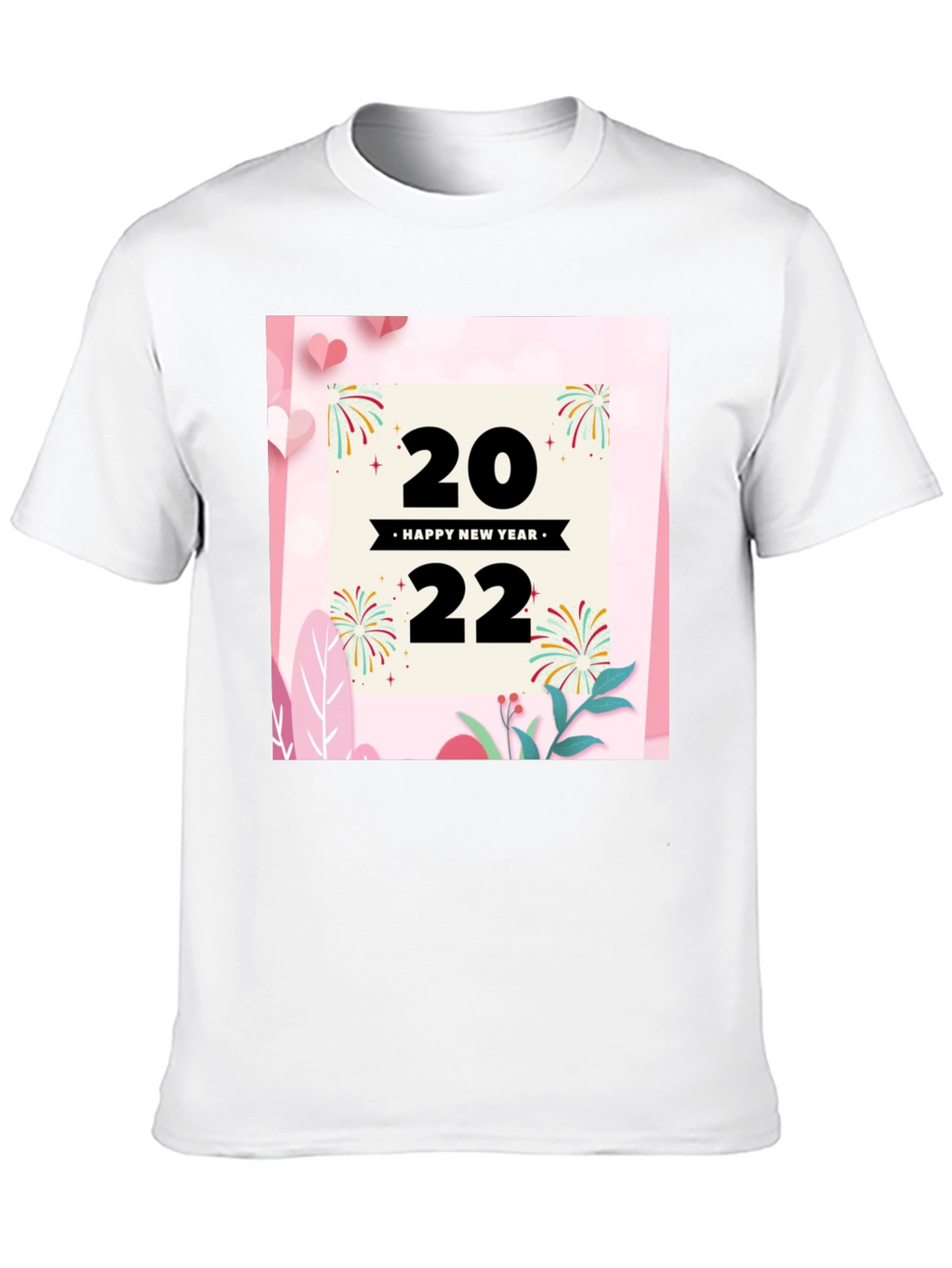 Camiseta Negra Año Nuevo 2022