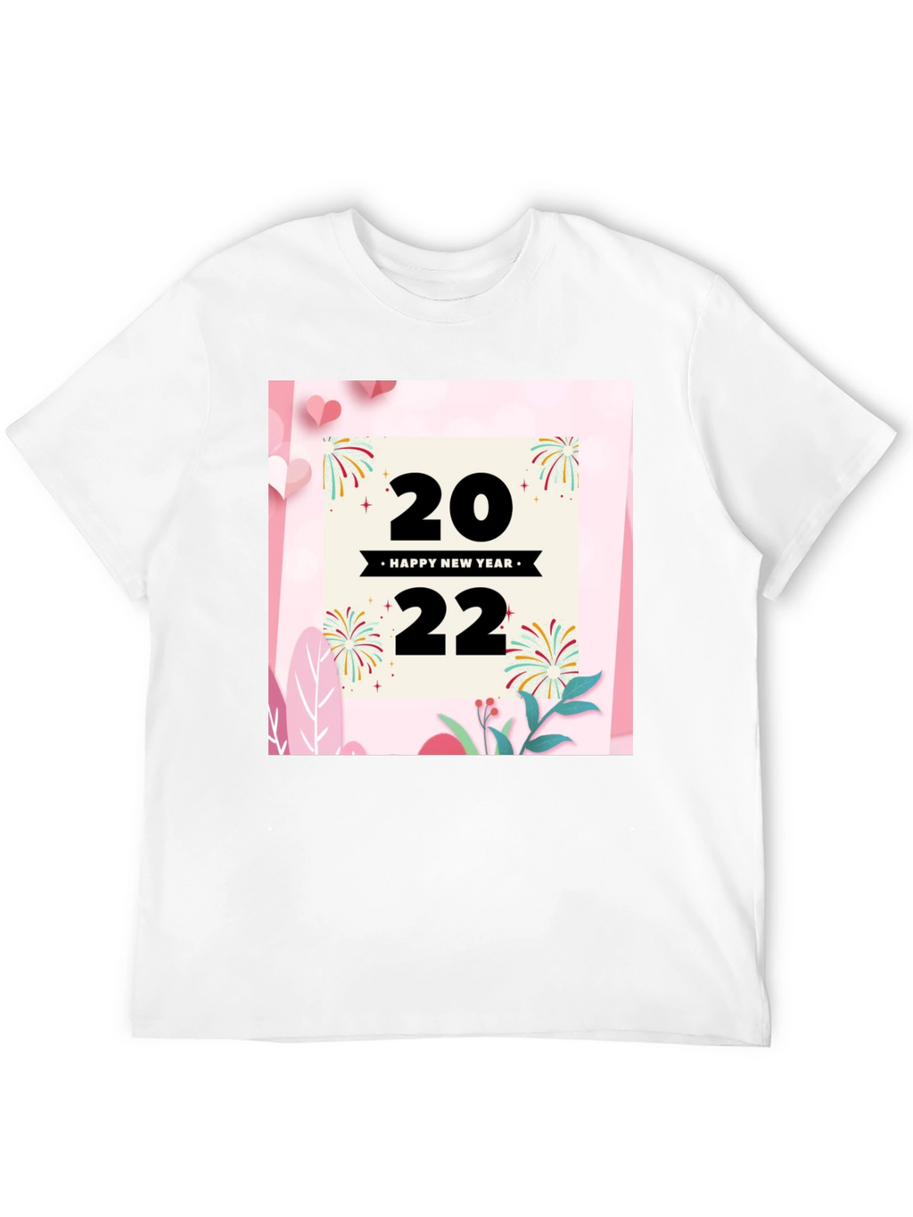 Camiseta Negra Año Nuevo 2022