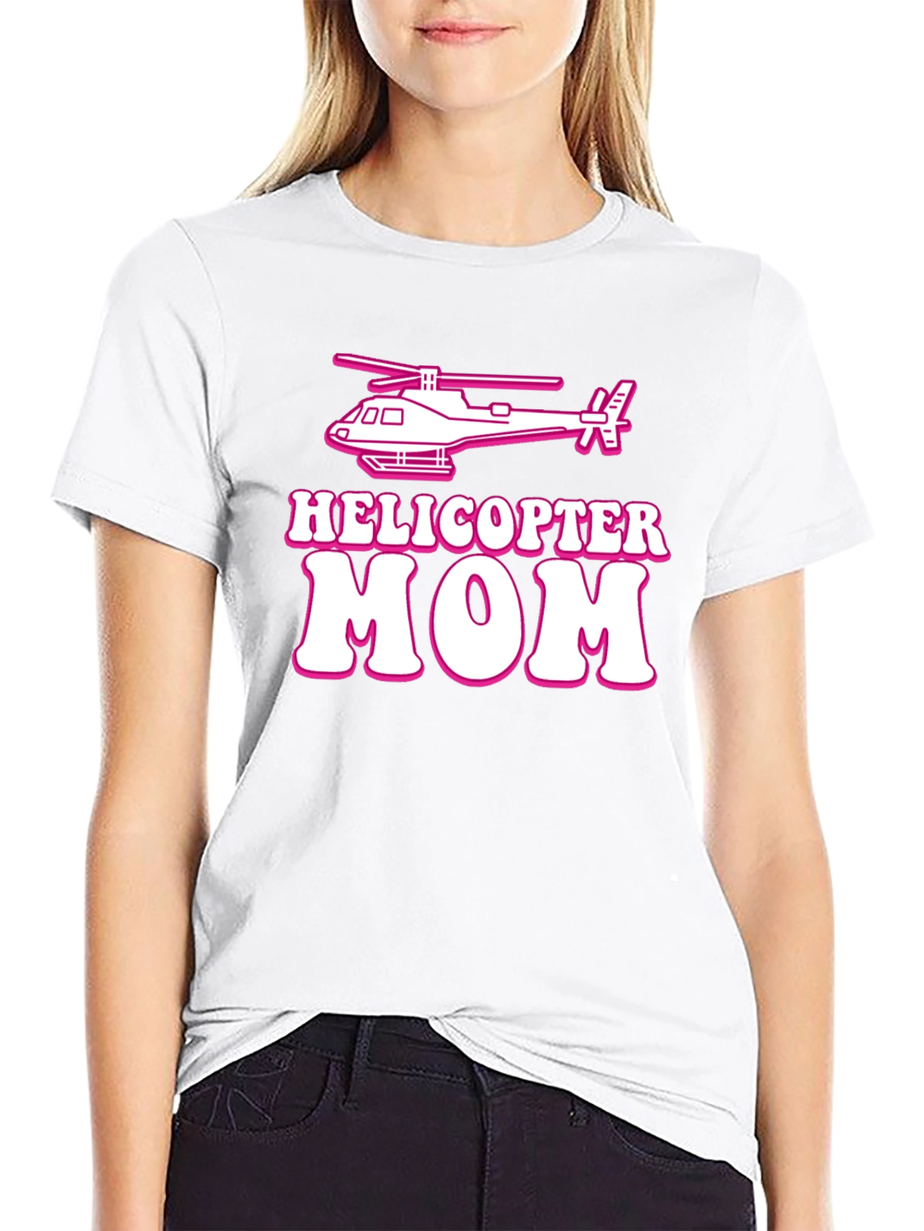 Camiseta Mamá Helicóptero - Diseño Divertido