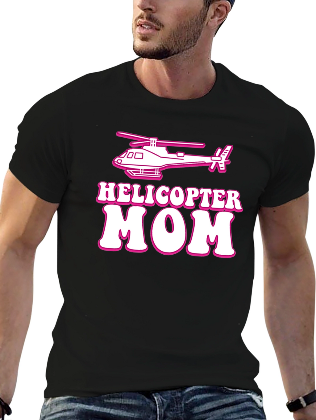 Camiseta Mamá Helicóptero - Diseño Divertido