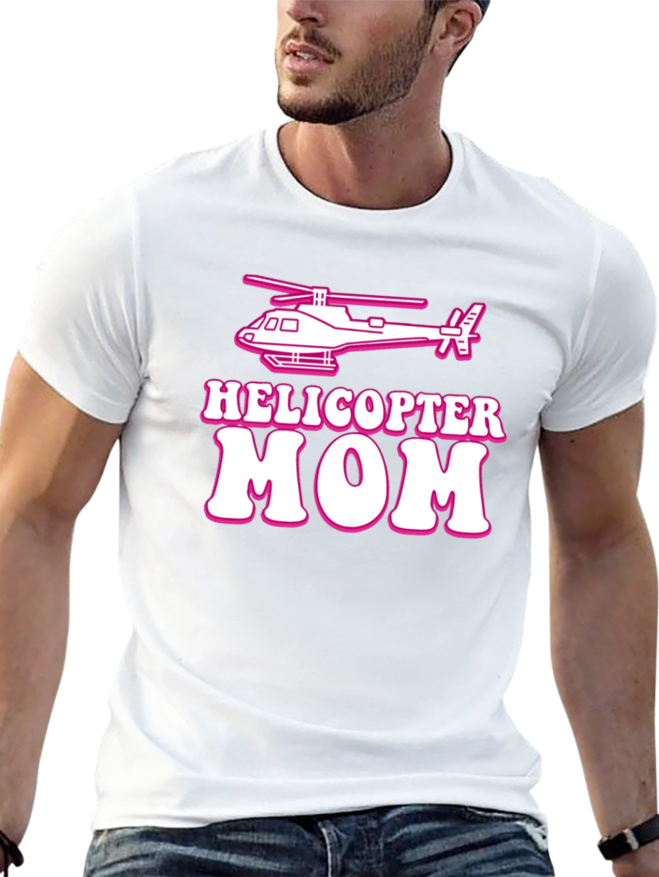 Camiseta Mamá Helicóptero - Diseño Divertido