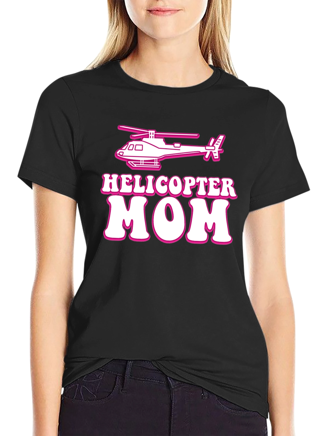 Camiseta Mamá Helicóptero - Diseño Divertido