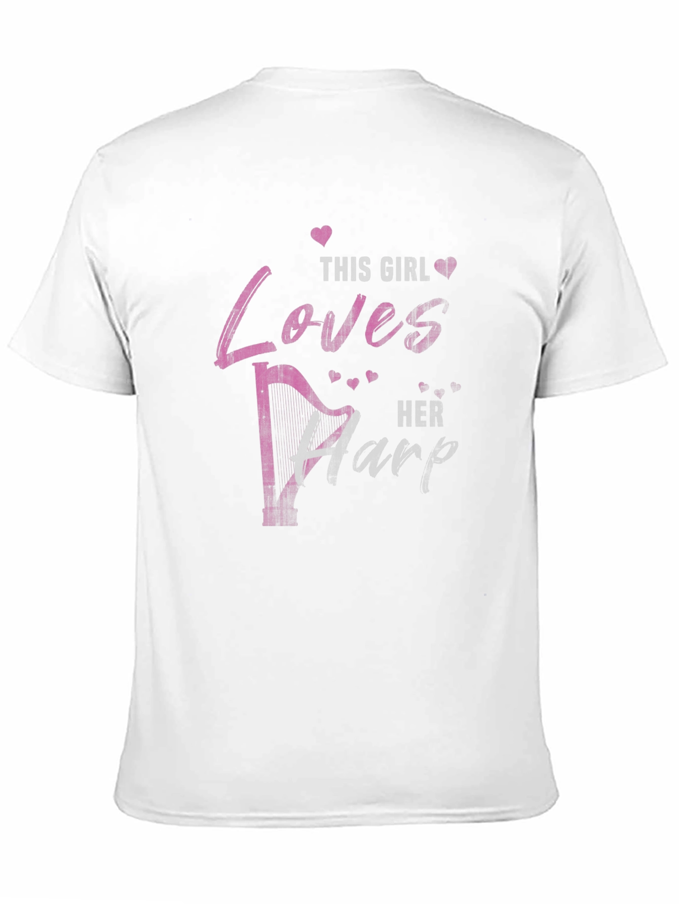 Camiseta Negra - Amo Mi Arpa