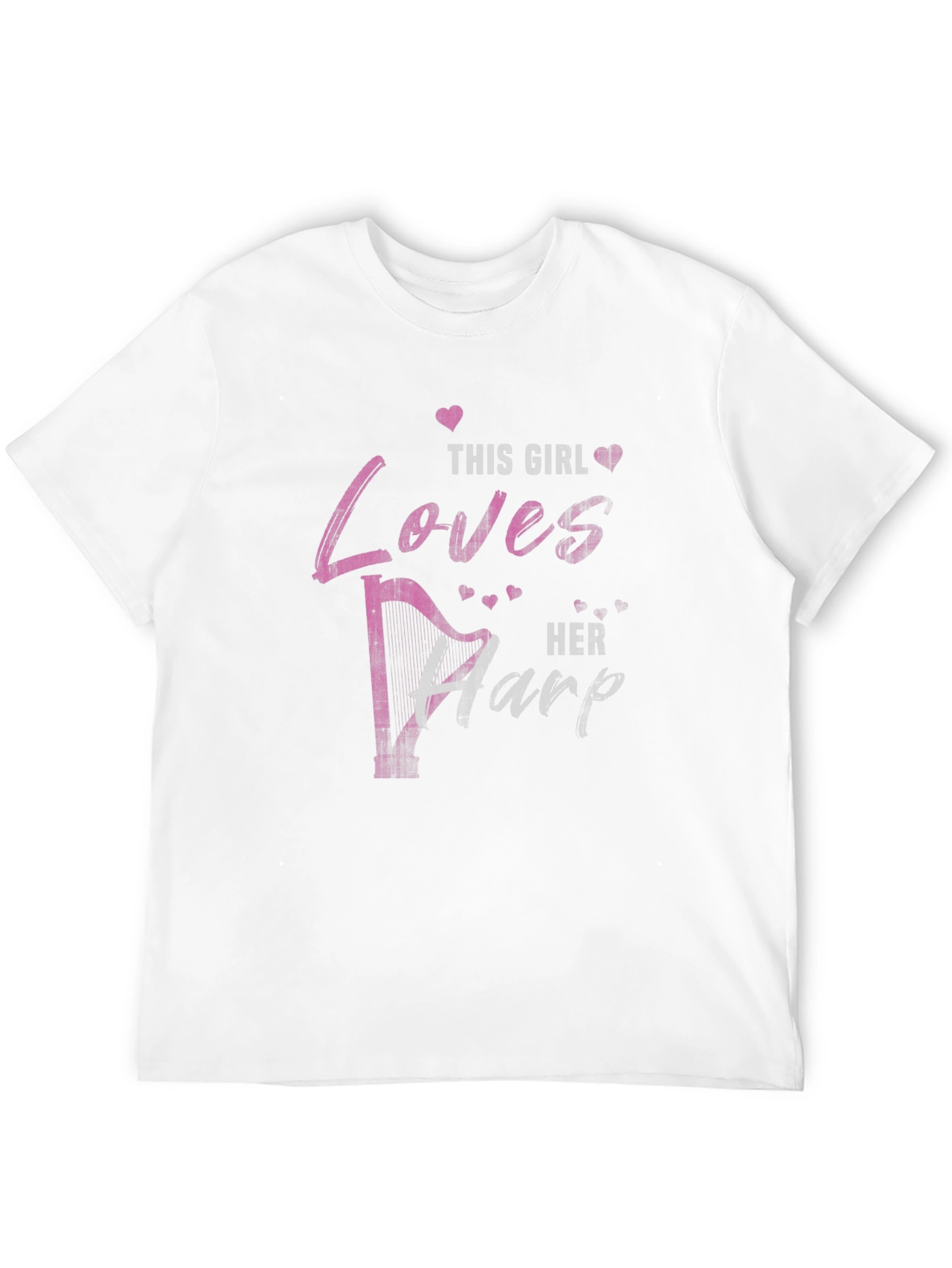 Camiseta Negra - Amo Mi Arpa