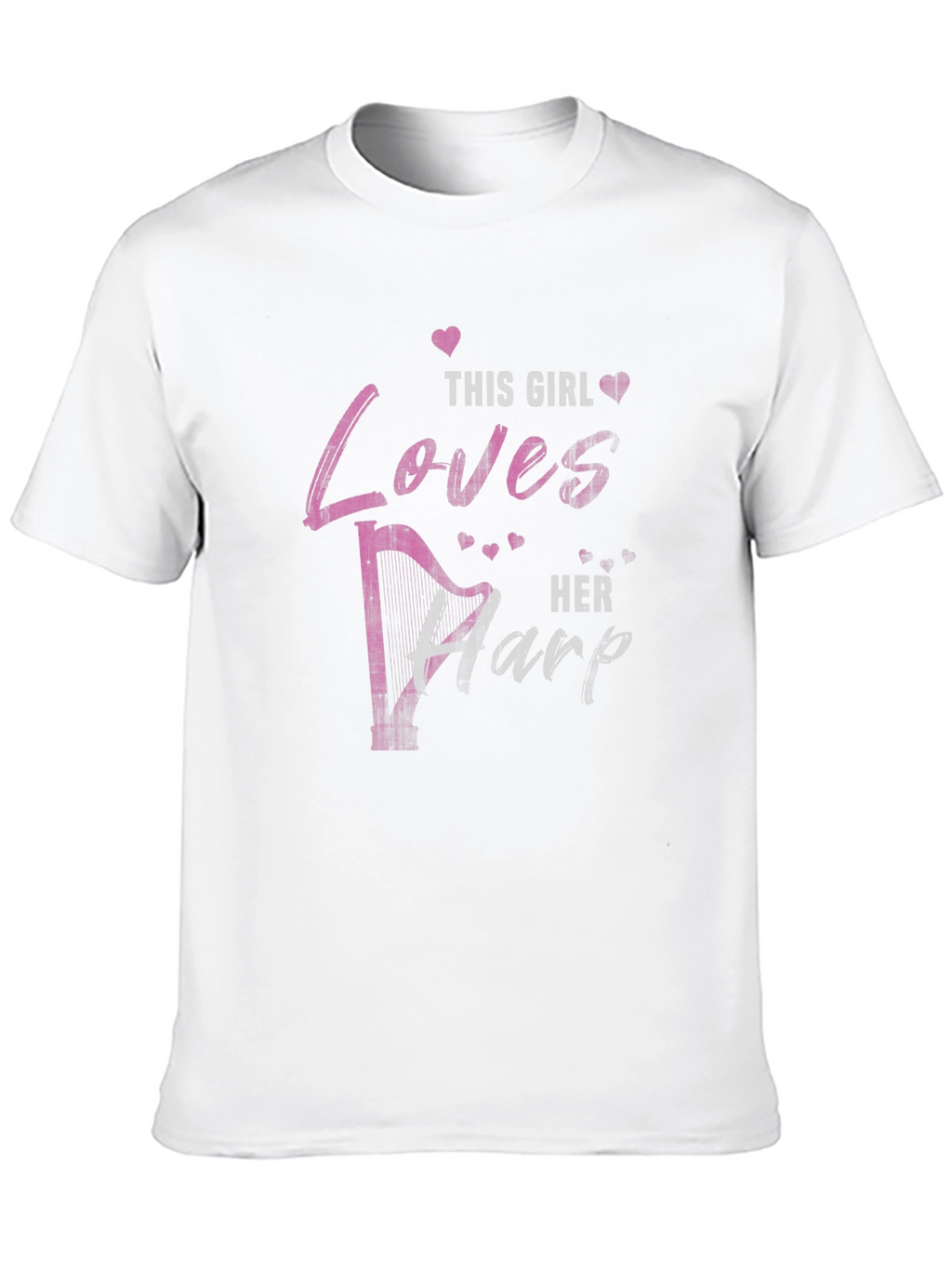 Camiseta Negra - Amo Mi Arpa