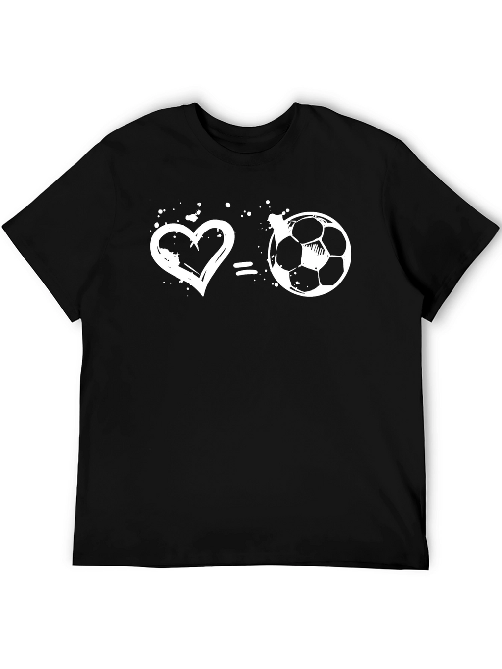 Camiseta Negra Amor al Fútbol
