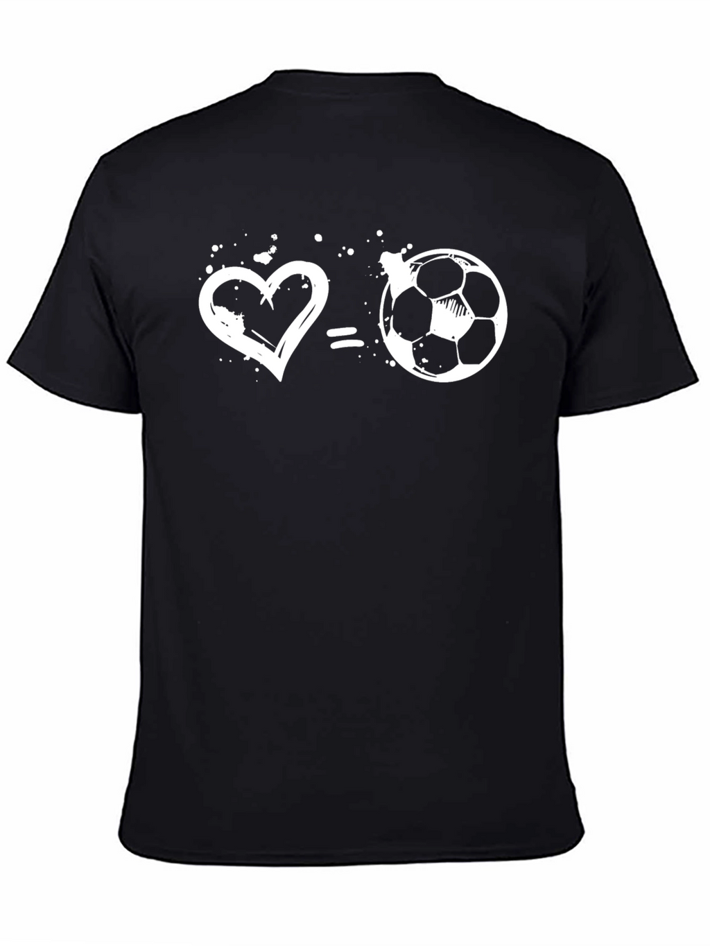 Camiseta Negra Amor al Fútbol