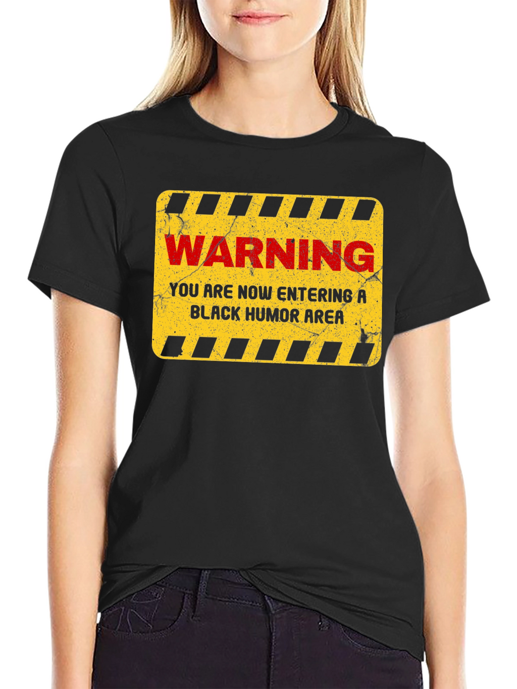 Camiseta Humor Negro - Advertencia Divertida